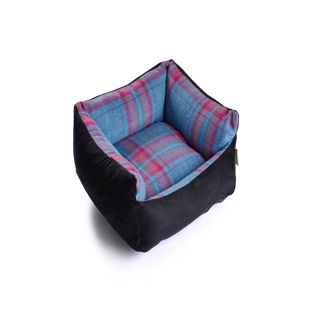 Country Classic Tweed Wool Cosy Dog Bed - Jura